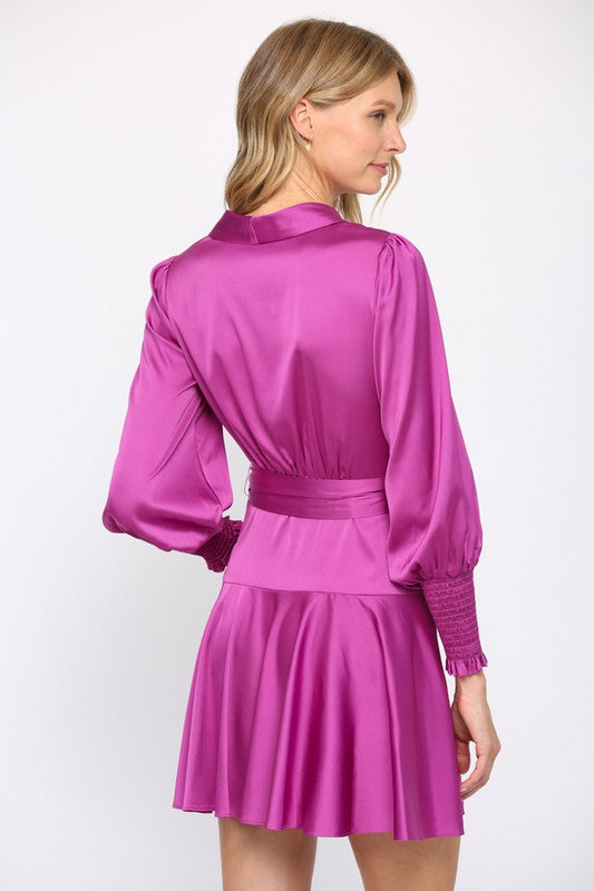 Magenta Magen Dress