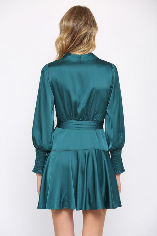 Teal Magen Dress