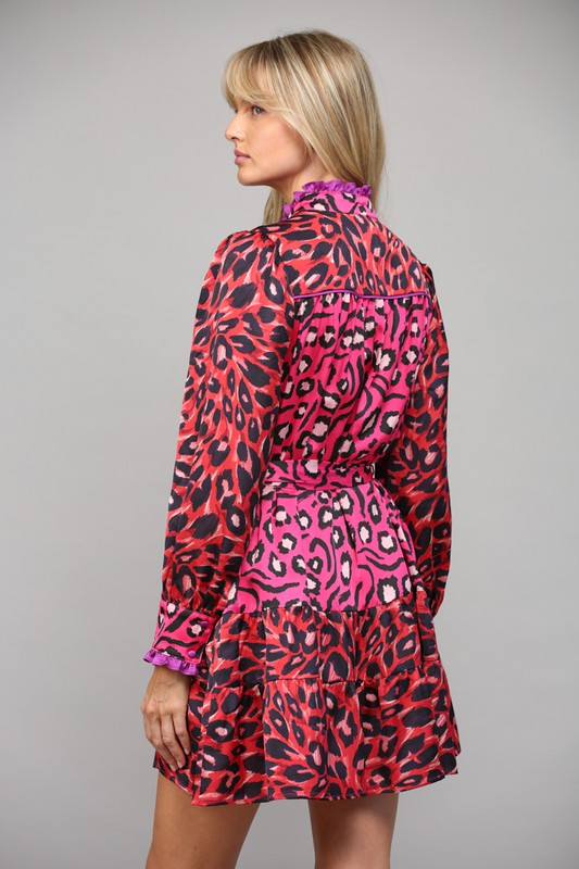 Pink/Red Walden Dress