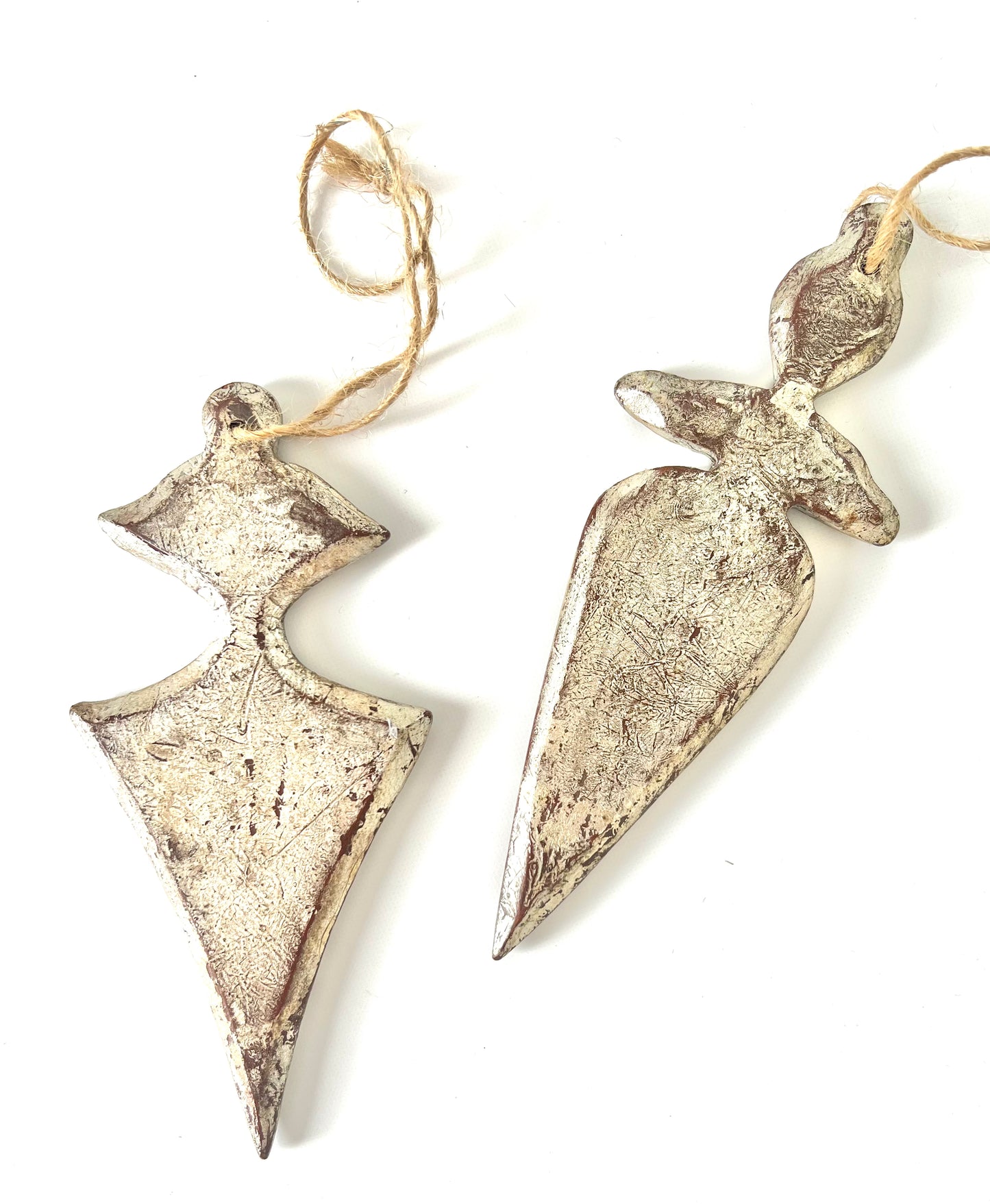 Silver Chandelier Ornaments
