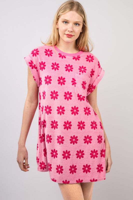 Pink Flower Gigi Dress