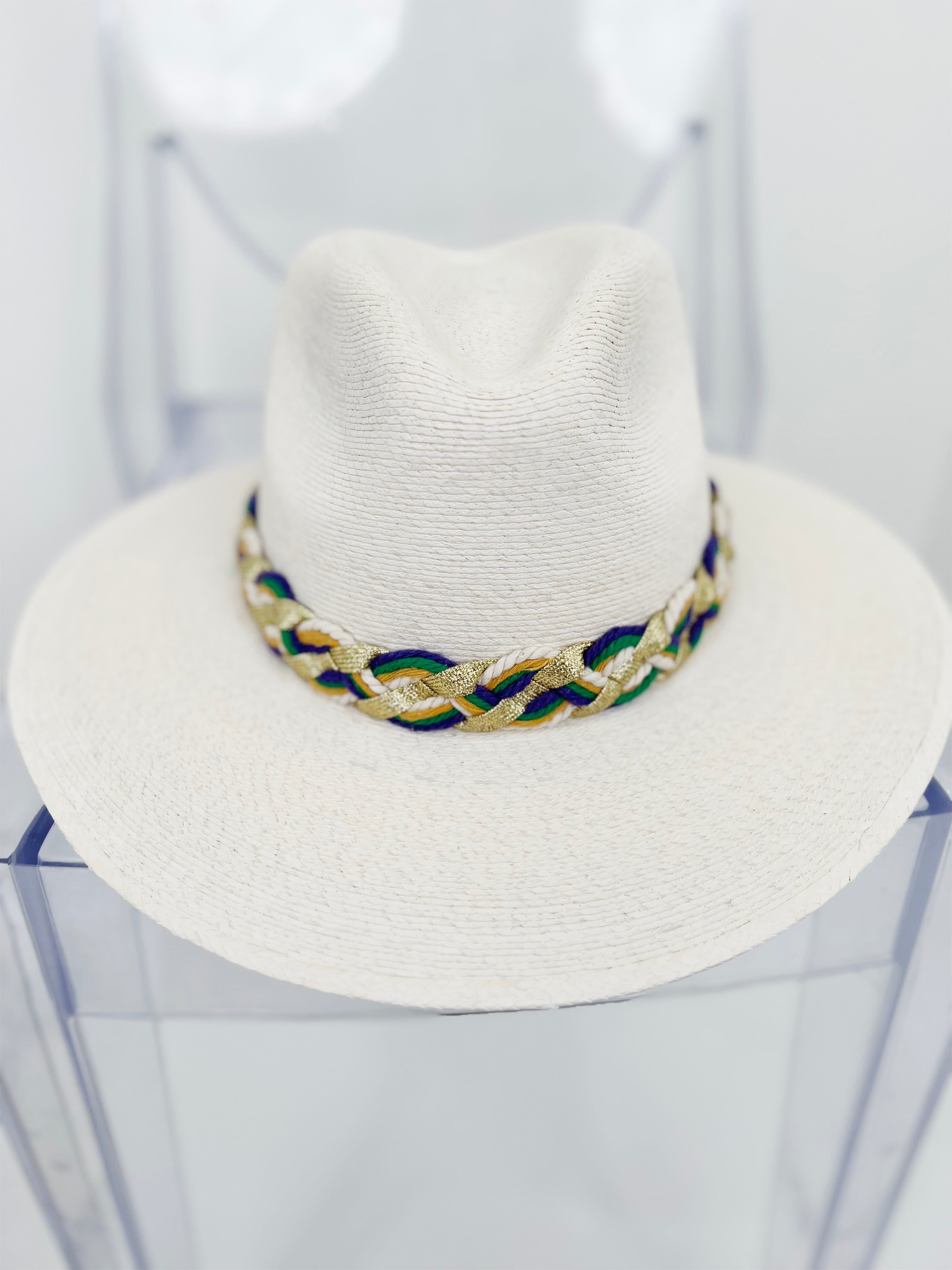 mardi gras rope hat