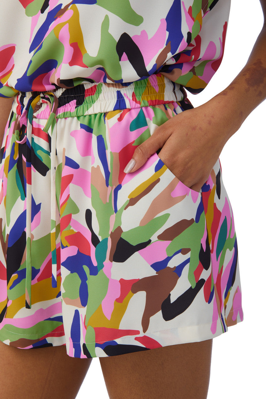 Sunset Palms Sara Shorts