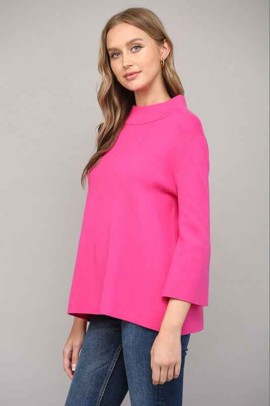 Fuchsia Maxine Sweater