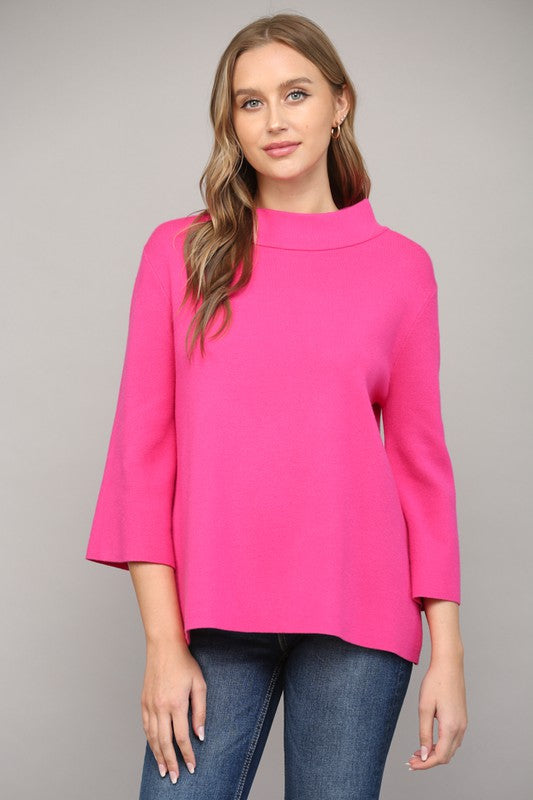 Fuchsia Maxine Sweater