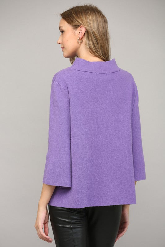 Royal Purple Maxine Sweater