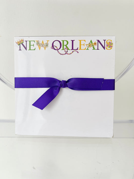 New Orleans Large Luxe Notepad
