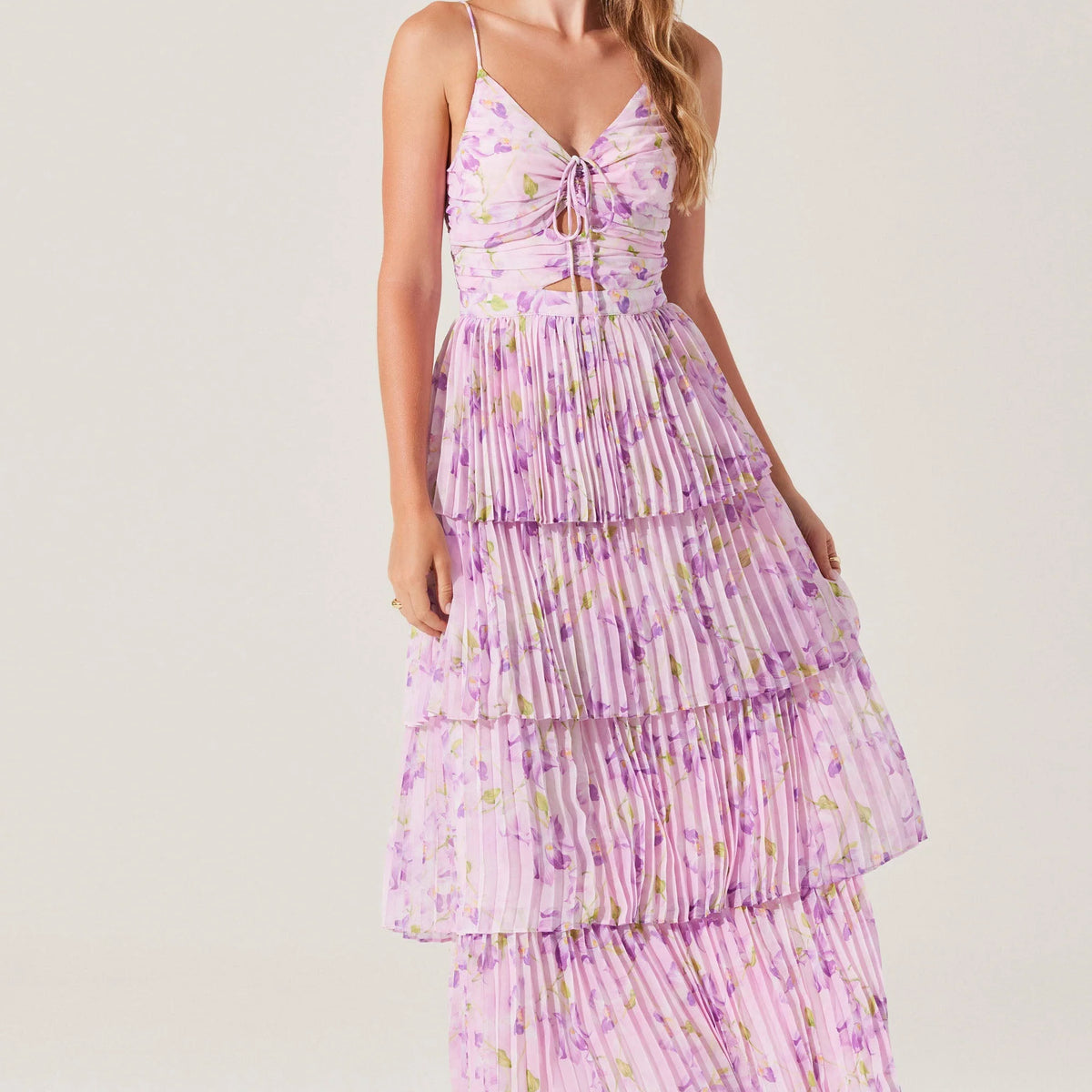 Lilac Floral Daytona Dress – Lucy Rose