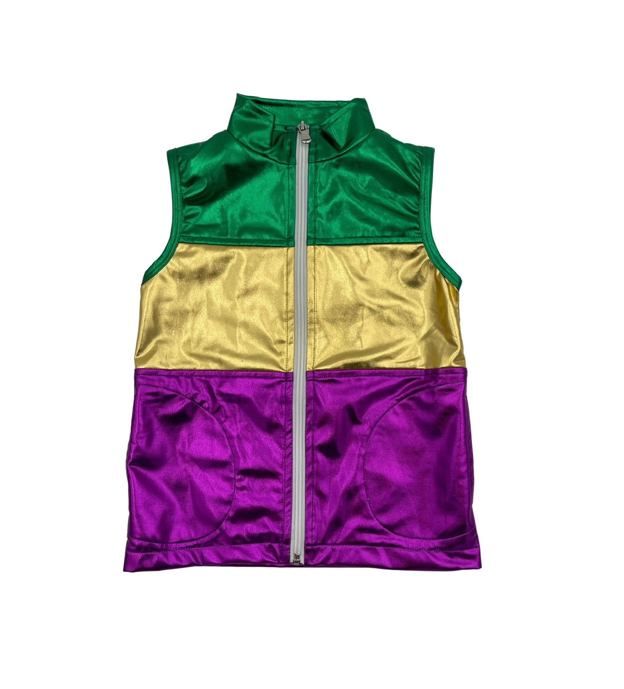 Kids Mardi Gras Vest