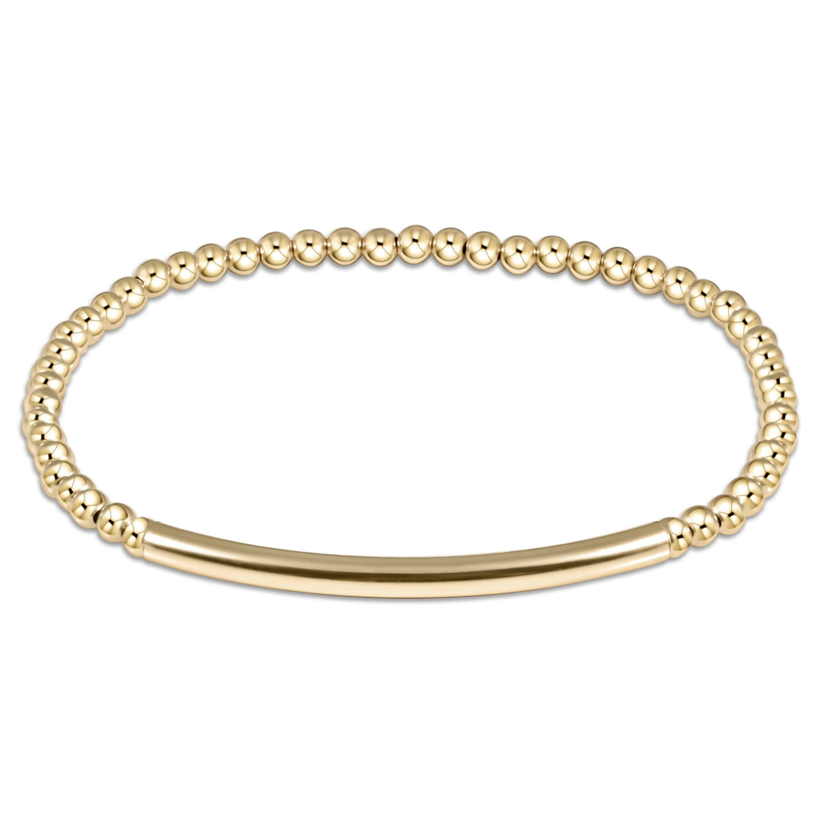 BLISS BAR PATTERN PEARL 3MM BRACELET