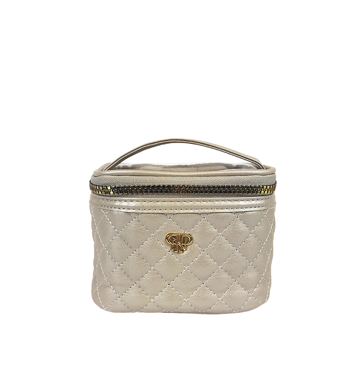 Pearl Quilted Getaway Jewelry Case