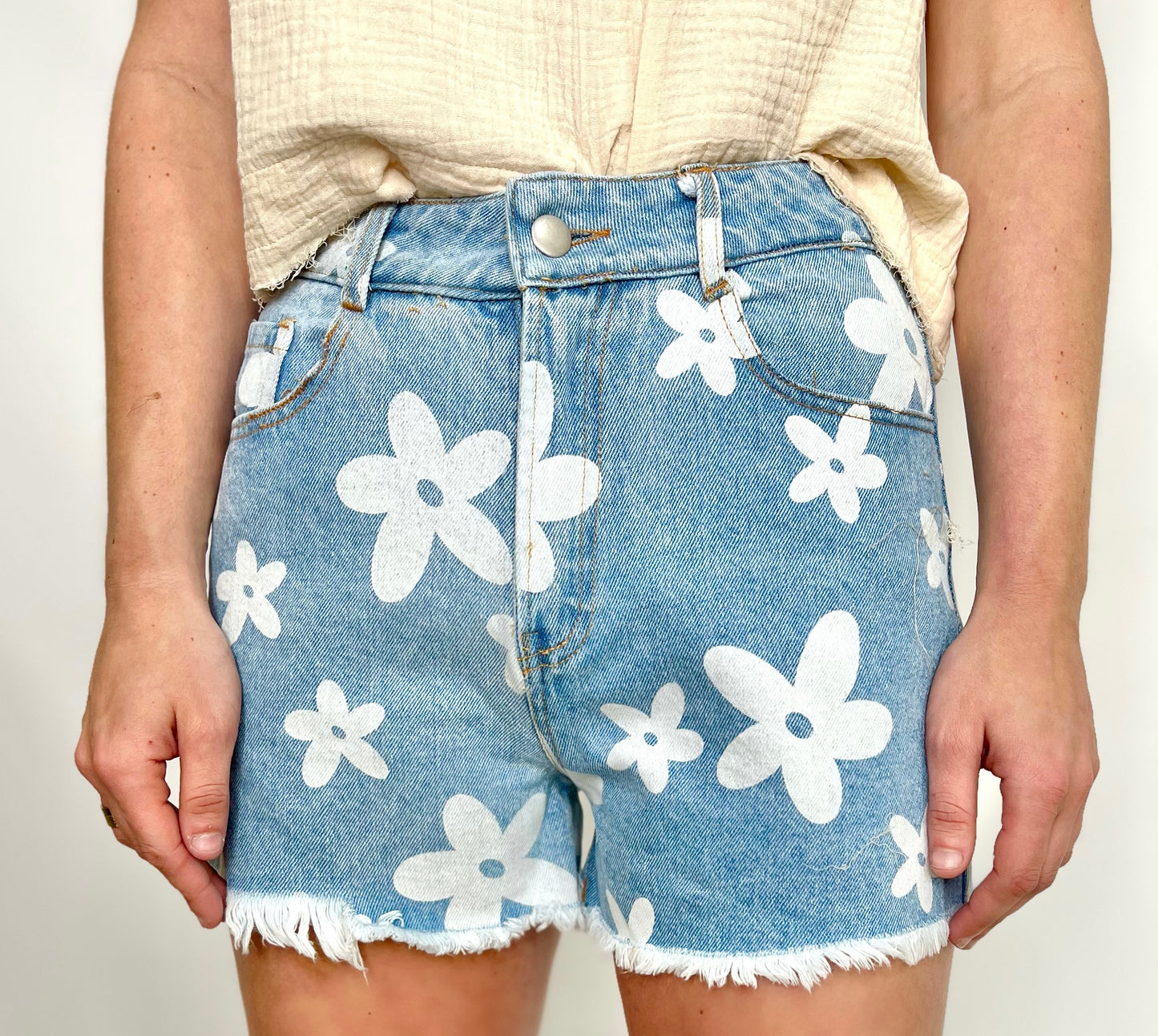 Lt Denim Bea Shorts