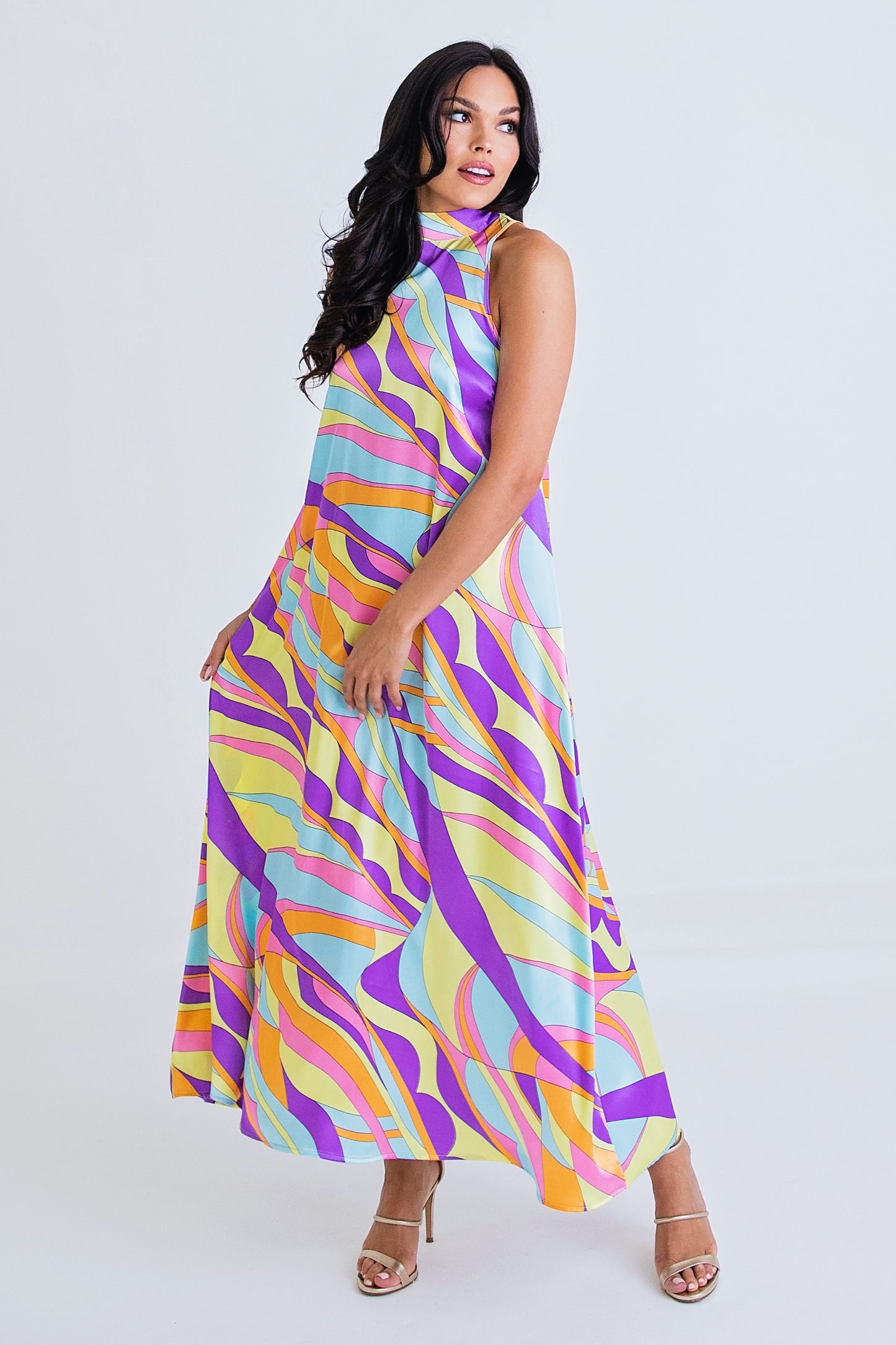 Pink Groovy Maxi