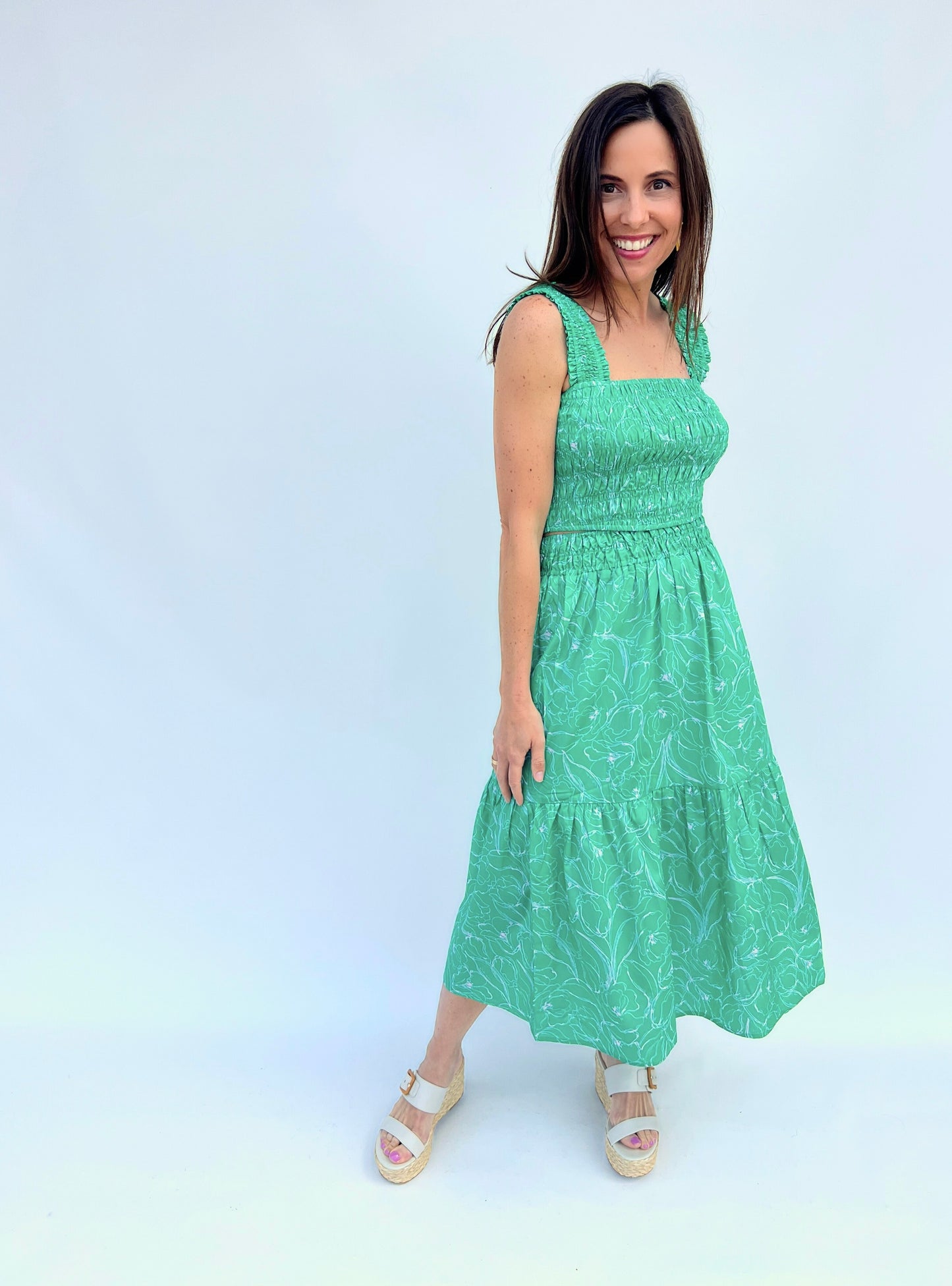 Gumdrop Green Thea Skirt