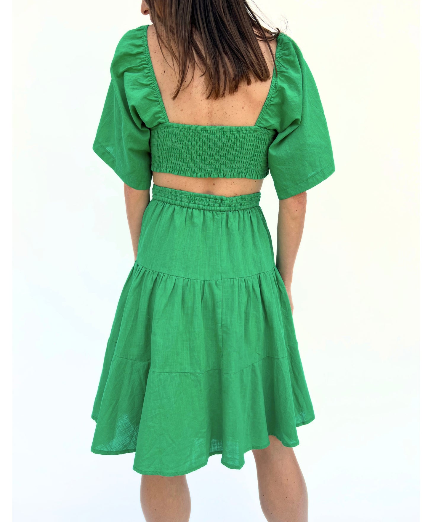 Green Willow Dress