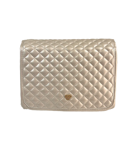 Pearl Quilted Getaway Toiletry Case