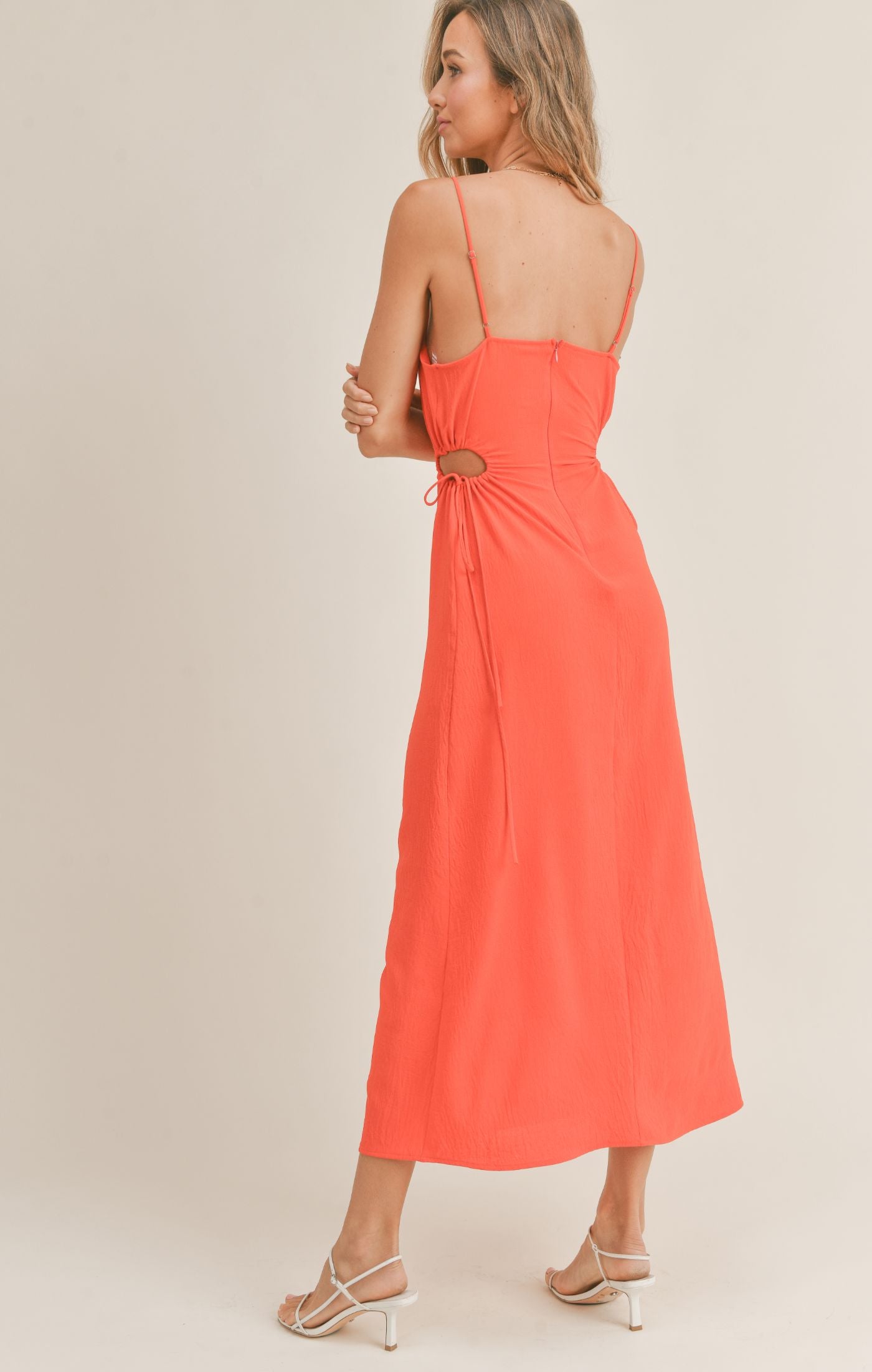 Red/Orange Diane Maxi