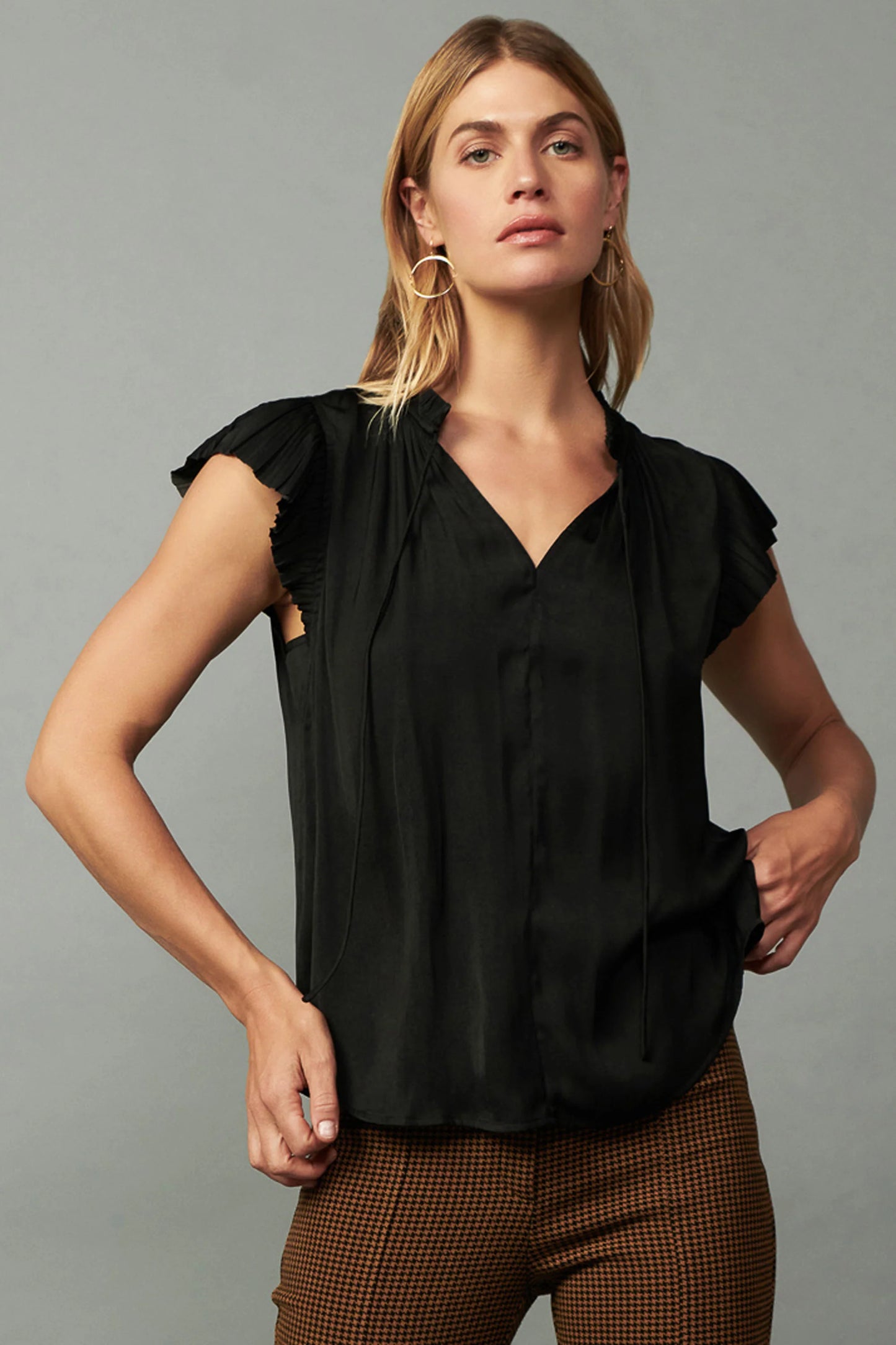 Black Margot Top