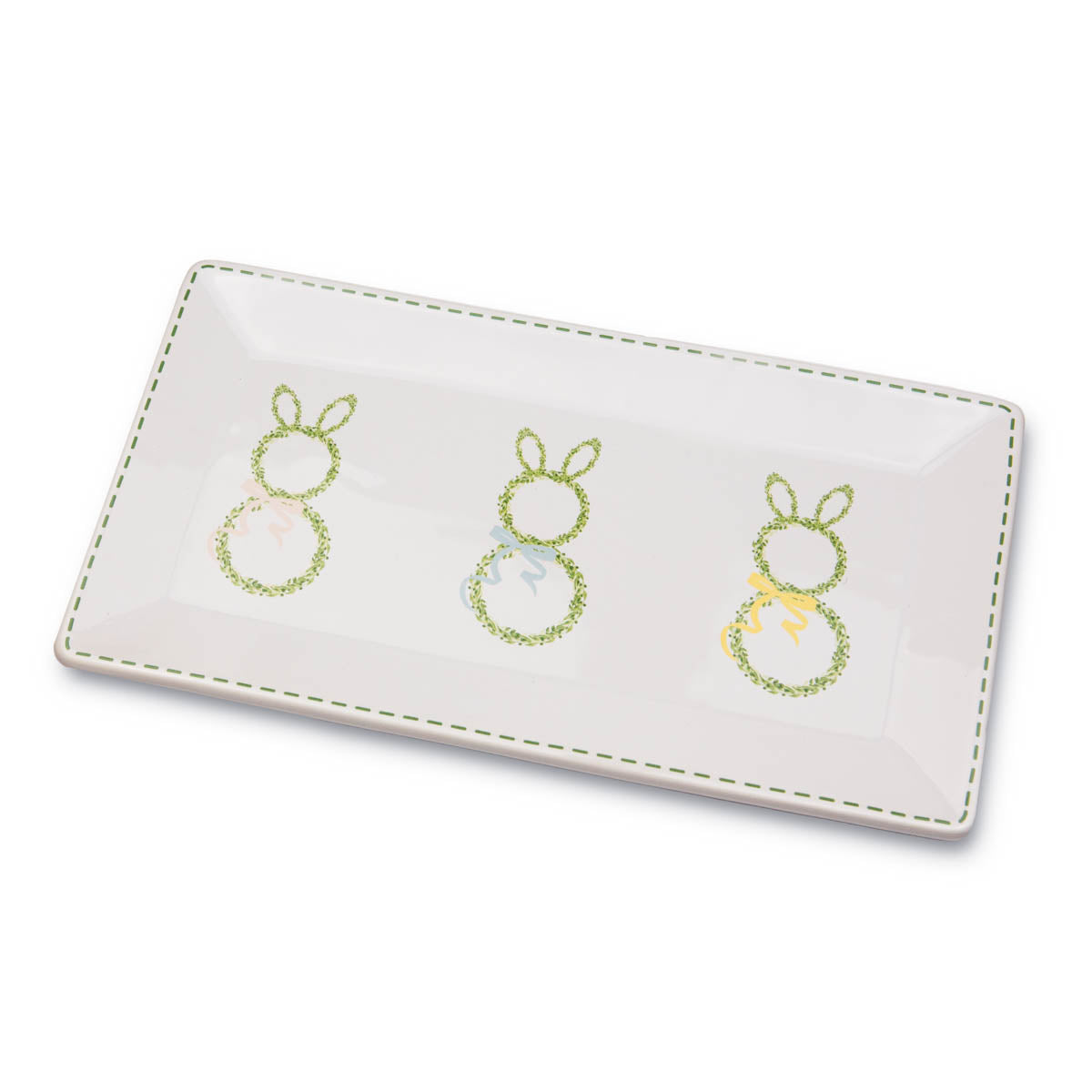 Boxwood Bunny Platter