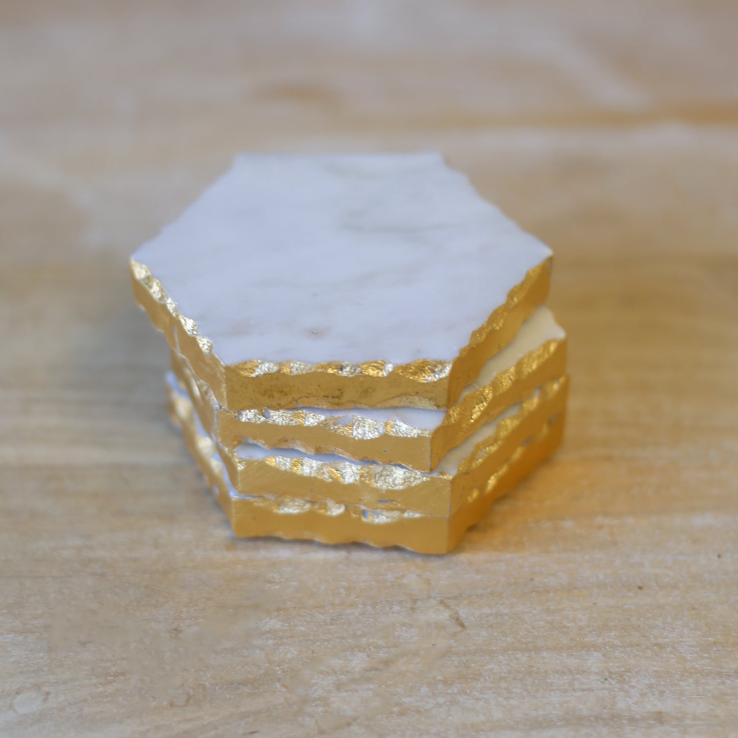 Vernazza Marble Coaster Set