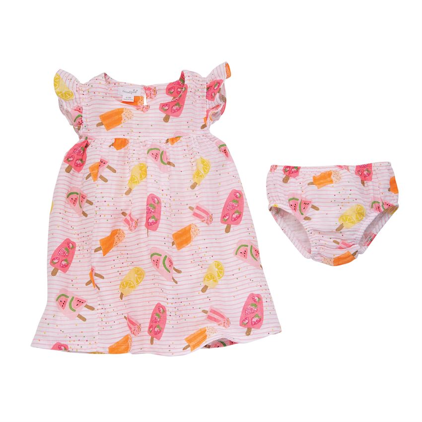 Popsicle Muslin Dress