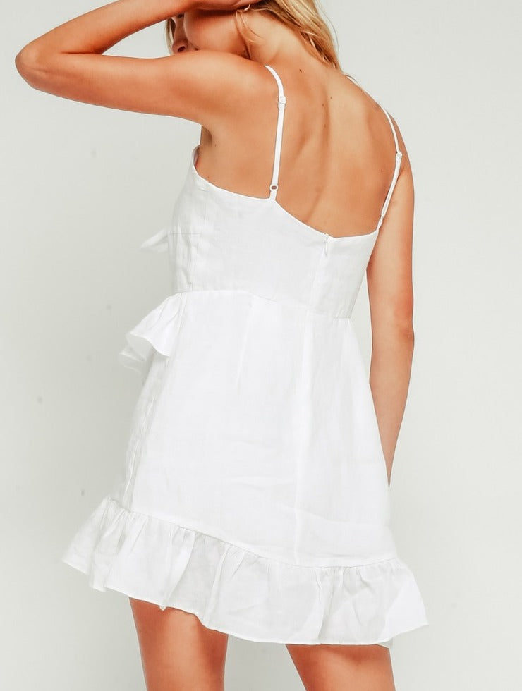 Ruffle Mini Dress