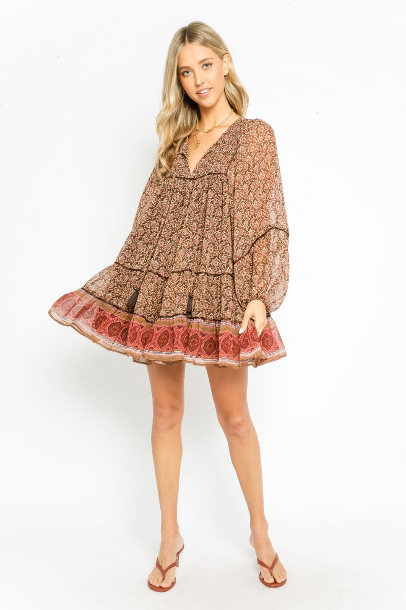 Terra Cotta Rust Dress