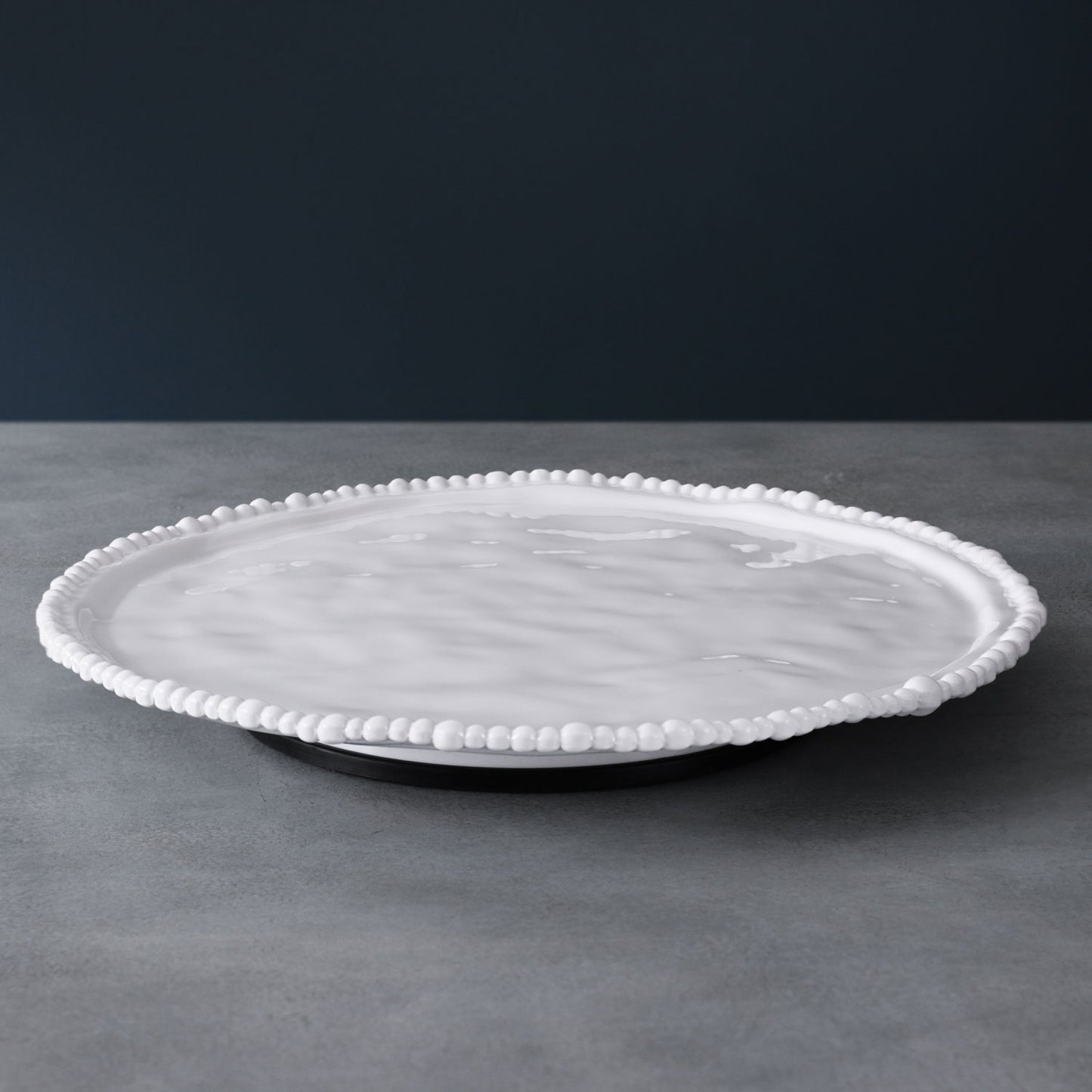 White Alegria 14" Lazy Susan
