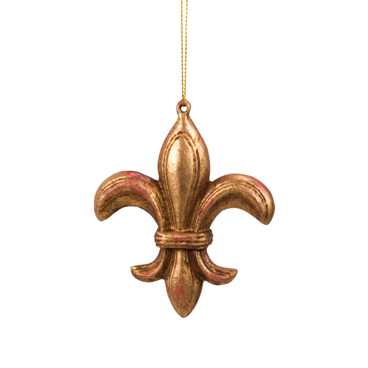 Gold Fleur De Lis Ornament