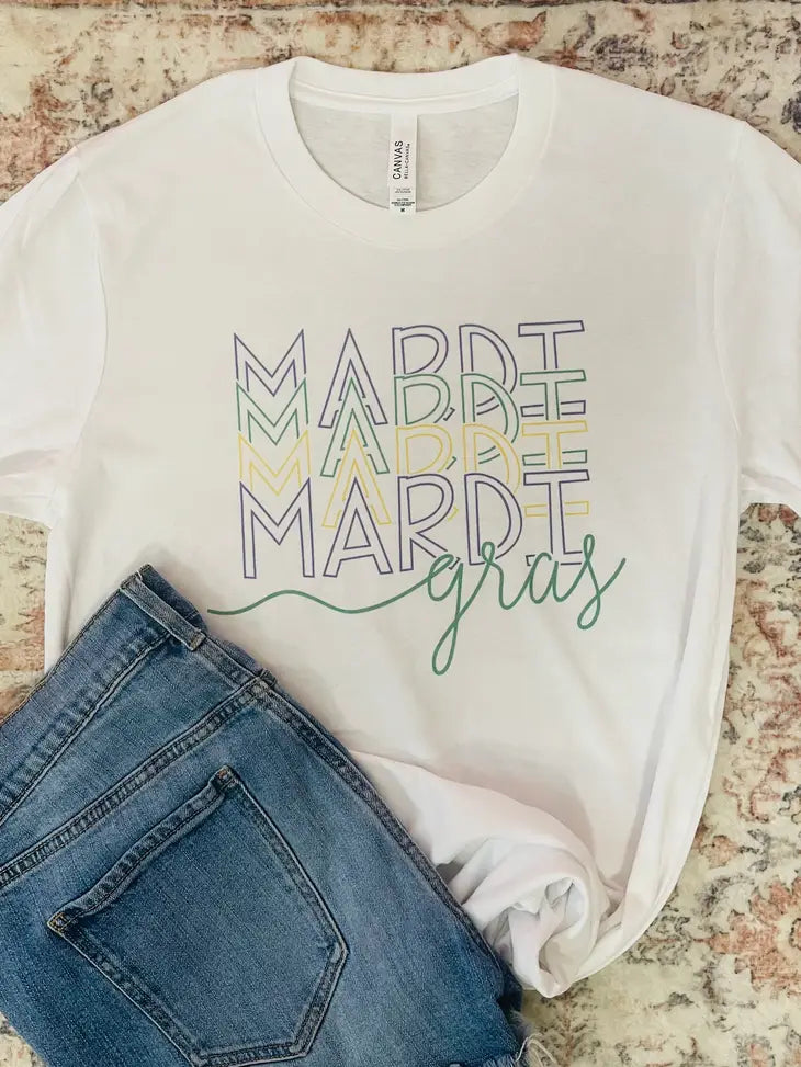 Mardi Gras S/S Tee