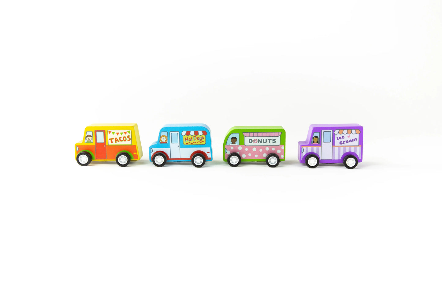 Food Truck Pull Back Racers