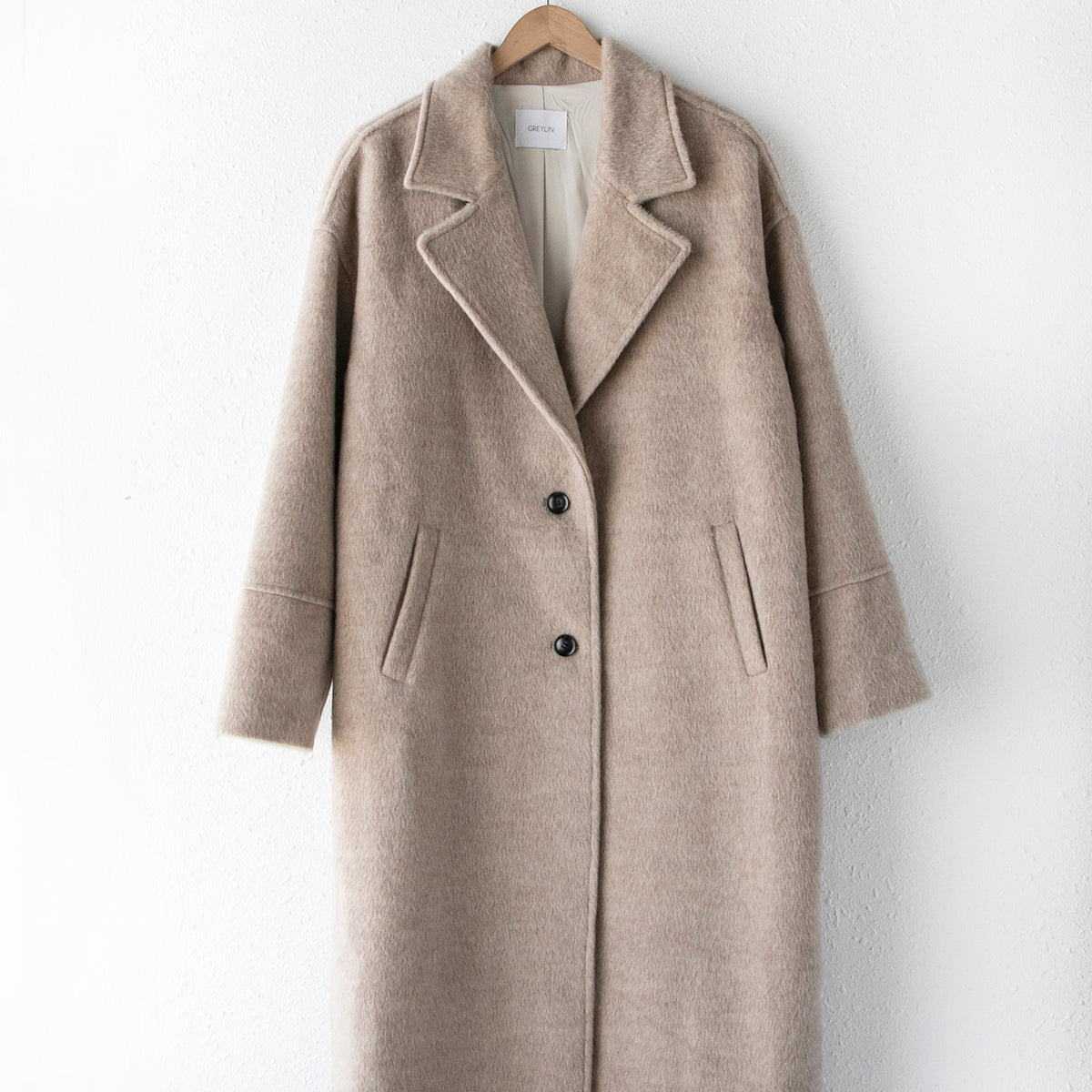 Bryce Brushed Oversized Coat