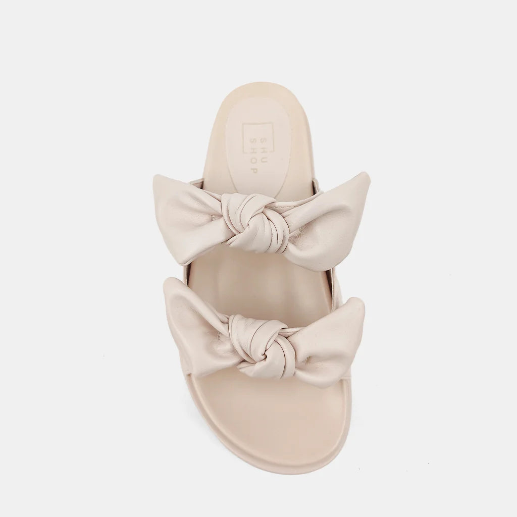 Blush Kiki Bow Sandal