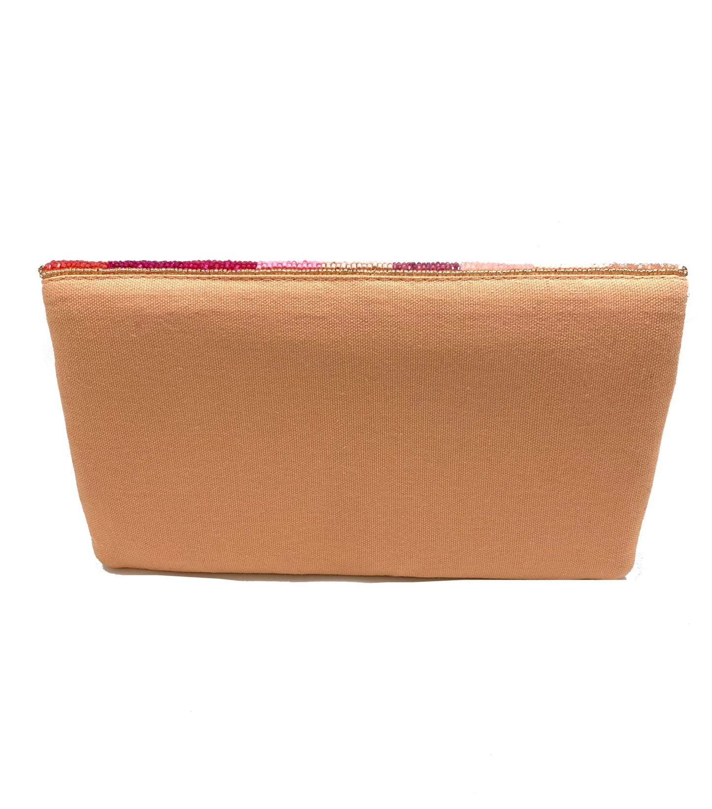 Rosé All Day Beaded Clutch