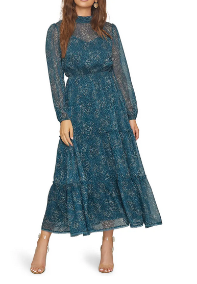 Moment in time midi dress