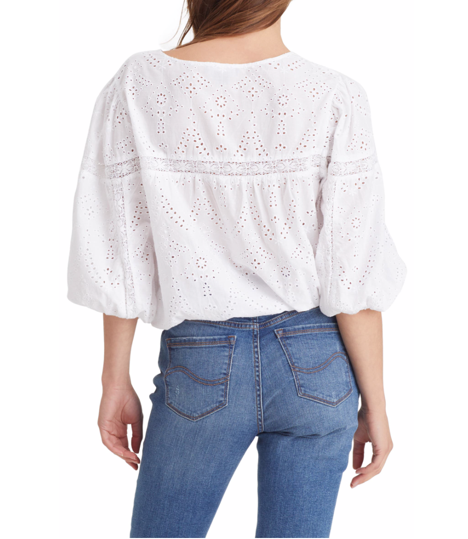 Sugar Top White Eyelet