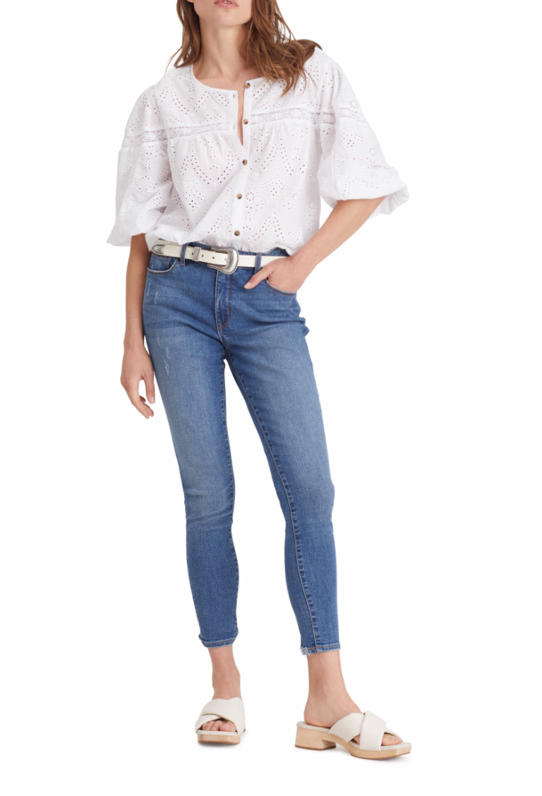 Sugar Top White Eyelet