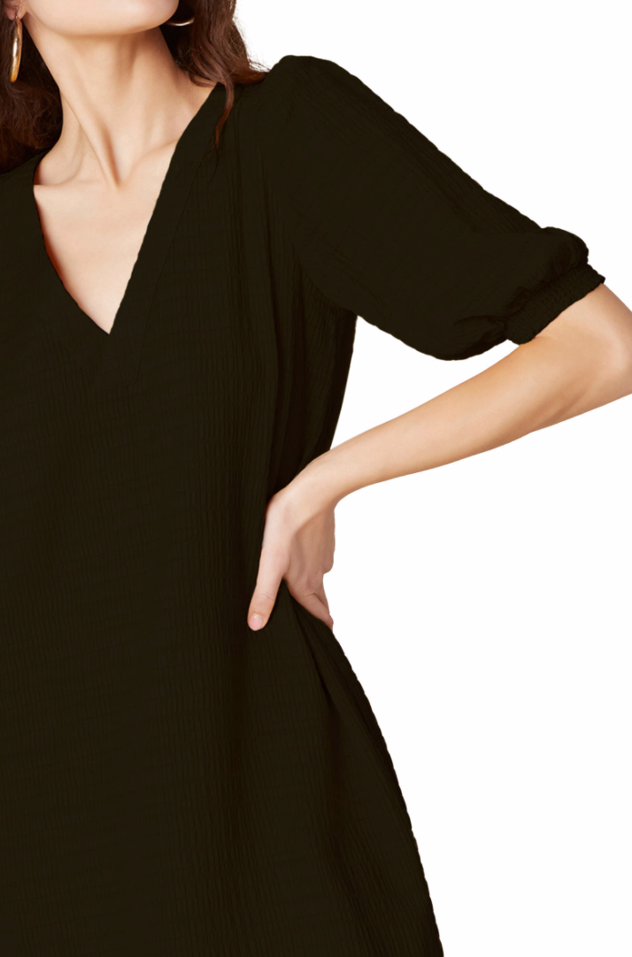 Black Fields of Gold Dress