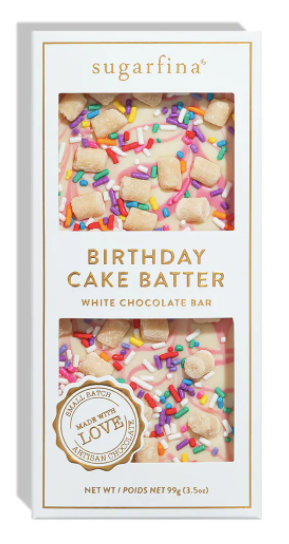 Birthday Cake Batter White Chocolate Bar