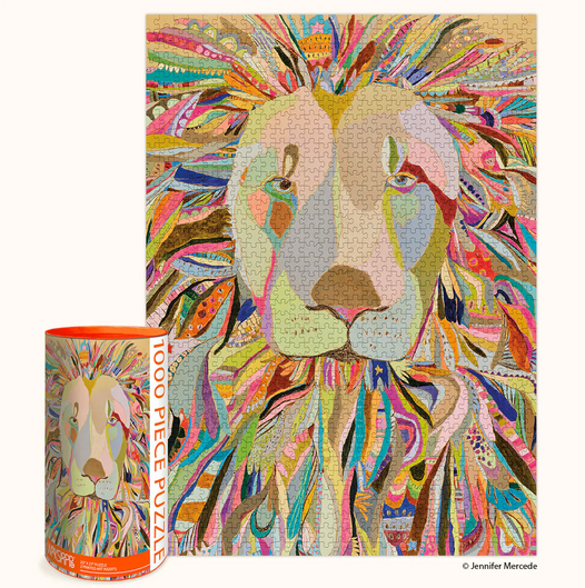 Magestic Lion 1000 Piece Puzzle
