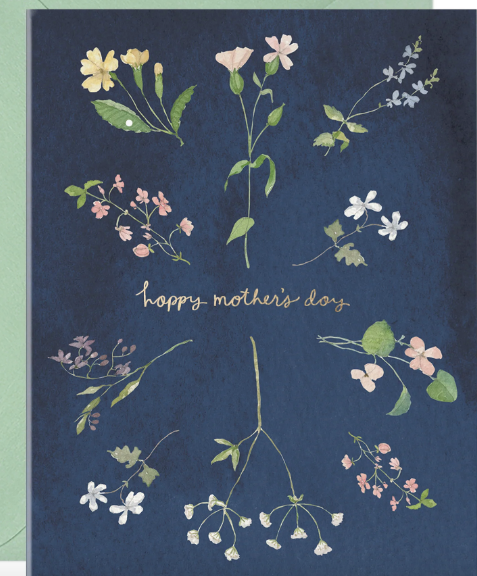 Mother's Day Wildflowers Card