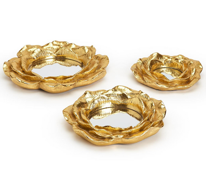 Golden Fleur Wall Decor