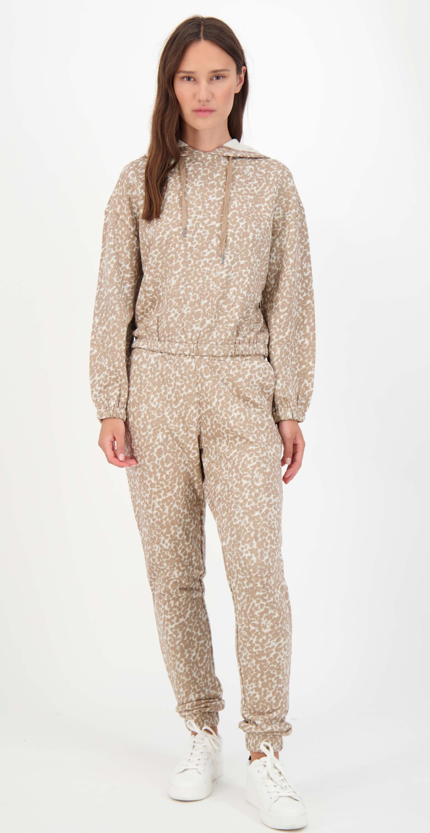 Camel Animal Print Joggers