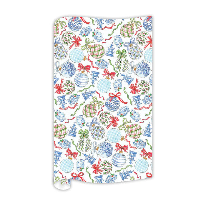 Chinoiserie Ornaments Wrapping Paper