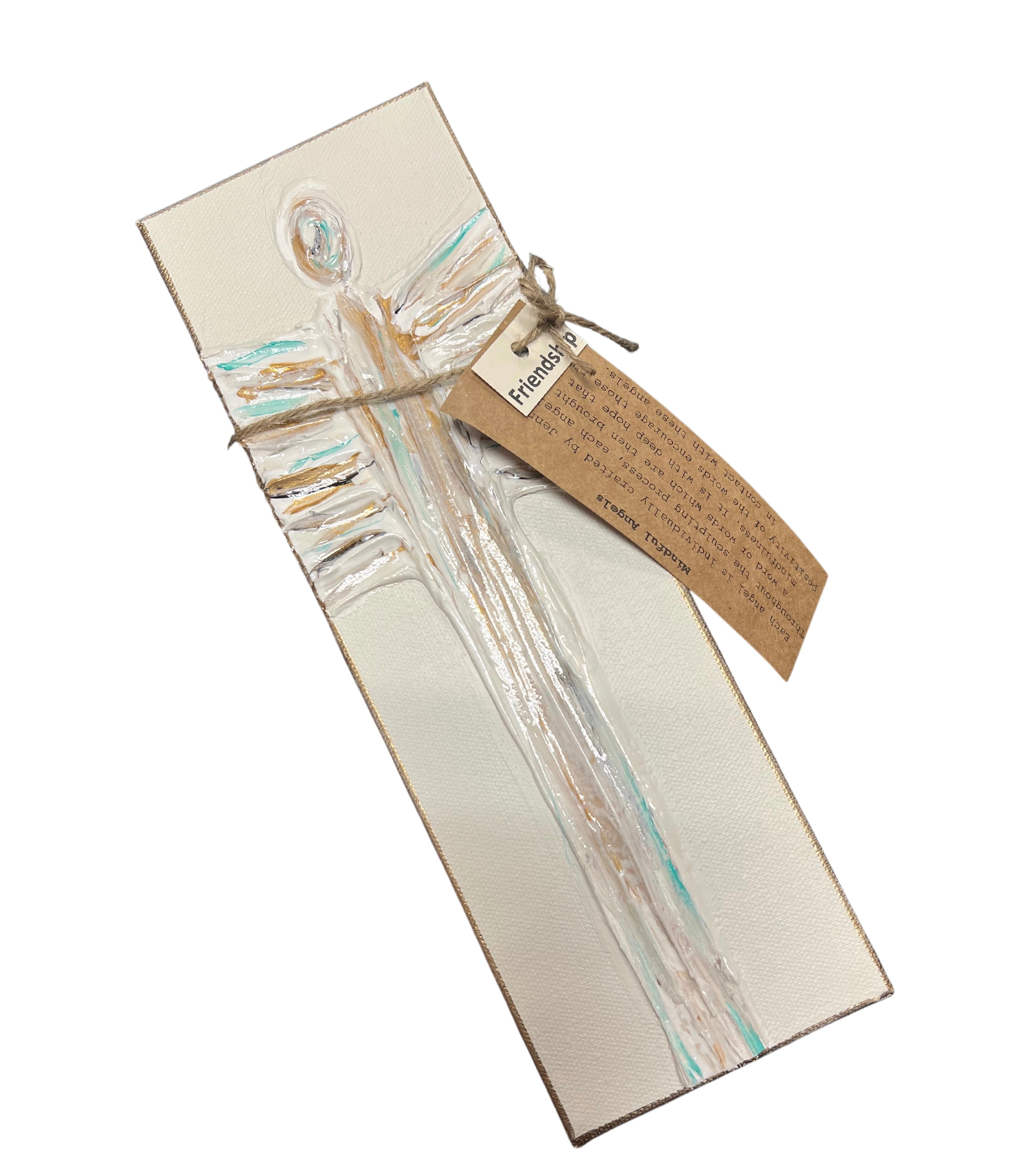 4x12 Angel Cream/Turq Gratitude main image 1