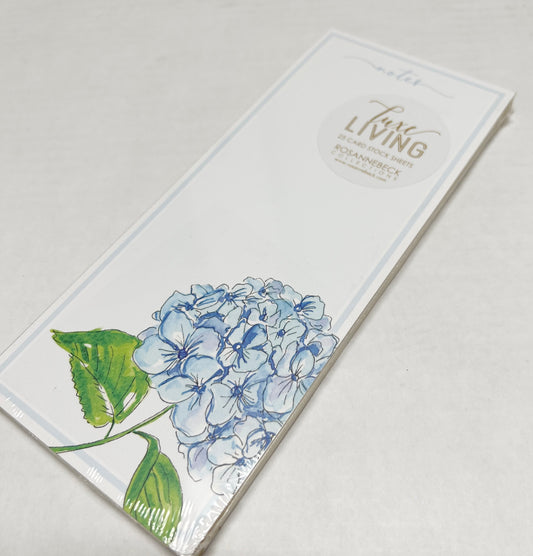 Blue Hydrangea Luxe Skinny Pad