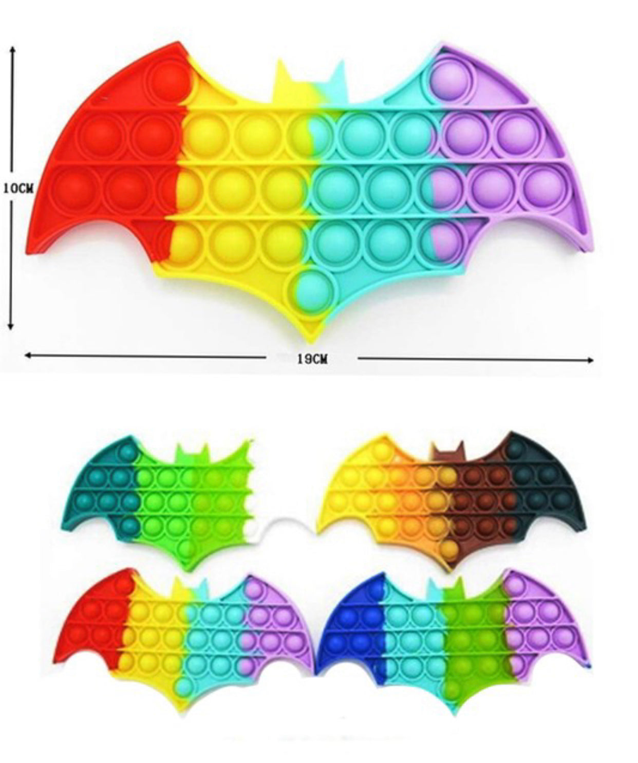 Bat Pop-It Fidget Toy