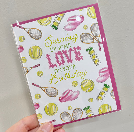 Serving Up Love Greeting Card