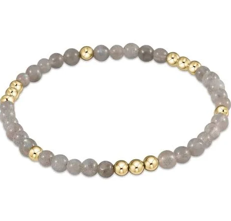 Worthy Pattern 3mm Bead Bracelet