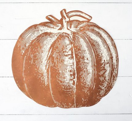 Pumpkin Placemat